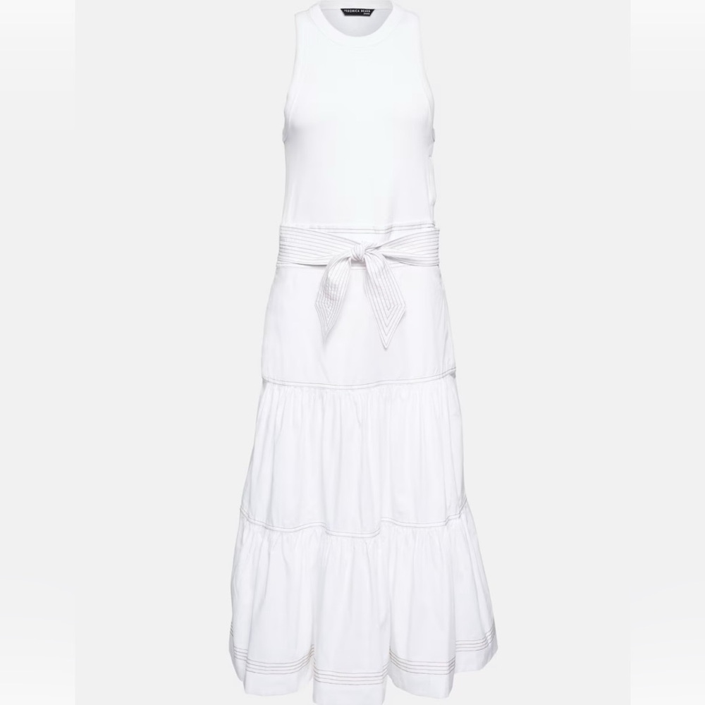 Veronica Beard Austyn cotton-blend midi dress